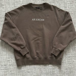 Women’s Jordan Brown Crewneck - Oversized